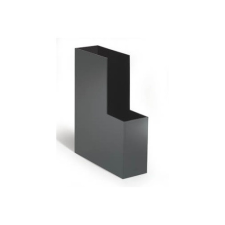  Iratpapucs műanyag Durable Cubo 32x25.5 cm 8.5 cm gerinccel fekete mappa