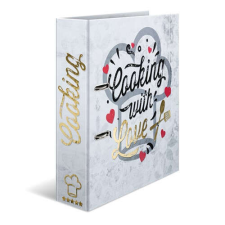  Iratrendező Herma A/4 70 mm gerinccel receptekhez Cooking with Love gyűrűskönyv
