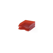  Irattálca durable basic, áttetsző piros irattálca