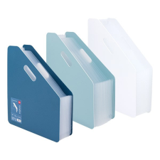  Irattartó papucs DELI Linfini A/4 harmónikás 13 rekeszes vegyes pesztell színekben irattartó