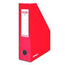  Irattartó papucs DONAU karton 8 cm piros irattartó