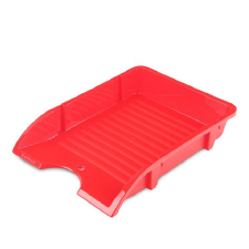  Irattartó tálca DONAU A/4 műanyag törhetetlen piros irattartó