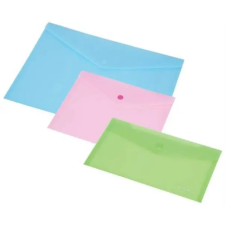  Irattartó tasak, A5, PP, patentos, 160 mikron, PANTA PLAST, pasztell rózsaszín irattartó
