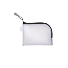  Irattartó tasak Herma A6 19x14 cm, univerzális, zippes fekete irattartó