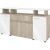 IRIM CITY 3056 KOMÓD 153,7X85X43CM ARWEN TÖLGY-FÉNYES FEHÉR
