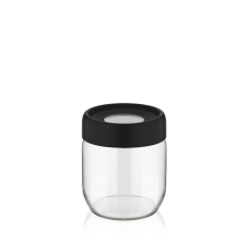 IRIS C-00114 Ring Üveg ételtároló edény 0,42L - Fekete / Elefántcsont / Szürke papírárú, csomagoló és tárolóeszköz