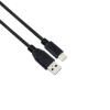 IRIS CX-169 USB-A apa - USB-C apa 3.1 Adat és töltőkábel - Fekete (2m) (CX-169)