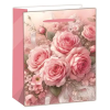 IRIS Dísztasak matt 26x32 cm rózsacsokor