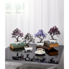 IRIS E5635 dekoráció művirággal cserépben 18x24cm (E5635) dekoráció