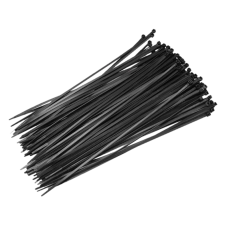 IRIS Electric 11052072 kábelkötegelő 120x2,5mm Fekete (100 db) asztali számítógép kellék