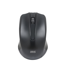 IRIS IOM861 Wireless Egér - Fekete (IOM861-W-B) egér