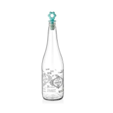 IRIS IRIS Retro üveg palack 1.000ml, fehér vagy fekete színű HN-1745 termosz