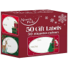 IRIS Karácsonyi matrica dobozban ajándék címzéshez 50db, 10db ív/doboz, 5db matrica/ív lap, 5,8x3,5cm (X-34505-GTC)