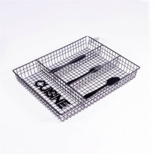  IRIS KT-210 CUISINE fémrácsos evőeszköztartó 32cmx26cmx4.5cm papírárú, csomagoló és tárolóeszköz
