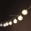 IRIS Zúzmara alakú 3cm/5m/meleg fehér/50db LED-es/3xAA elemes fénydekoráció (IRIS_314-08)