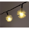 IRIS Zúzmara alakú 3cm/9m/IPX3 szabványos/meleg fehér/50db LED-es/napelemes fénydekoráció  (315-05) (315-05)