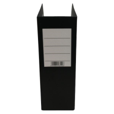 IRISOffice merevfalú 9cm karton fekete iratpapucs irattálca