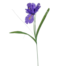  Írisz szálas lila M47cm 12db/köteg 120db/# dekorációs kellék