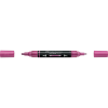 irka Akril marker kétvégű MULTIMARK 290 Faber-Castell metál rózsaszín