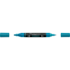 irka Akril marker kétvégű MULTIMARK 313 Faber-Castell türkiz
