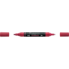 irka Akril marker kétvégű MULTIMARK 433 Faber-Castell piros bogyó