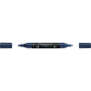 irka Akril marker kétvégű MULTIMARK 450 Faber-Castell indigókék