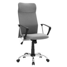  Irodai forgószék szövet huzattal dönthető, szürke forgószék
