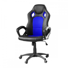 Irodai ? Gamer szék, hintamechanikus, gázlift, Basic, kék forgószék