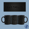  Iron Maiden Black logo bögre (Fekete)