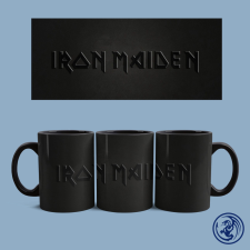 Iron Maiden Black logo bögre (Fekete) bögrék, csészék
