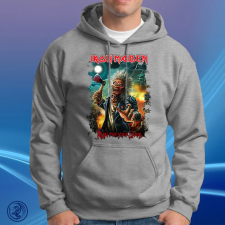  Iron Maiden - Run For Your Lives Unisex Kapucnis pulóver ajándéktárgy