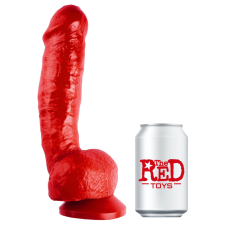  IRONSTICK 20 x 5.5cm Piros műpénisz, dildó