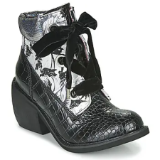 Irregular Choice Csizmák SCARPER Fekete 37 női csizma, bakancs