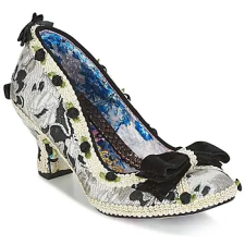 Irregular Choice Félcipők BISH BASH BOW Ezüst 40 női cipő