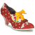 Irregular Choice Félcipők FORCE OF BEAUTY Piros 40