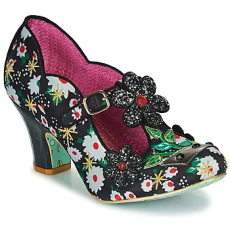 Irregular Choice Félcipők Happy Houseplant Fekete 38