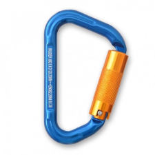 IRUDEK Karabiner Irudek 992 Bild Blue 22mm-es nyílás alumímium munkavédelem