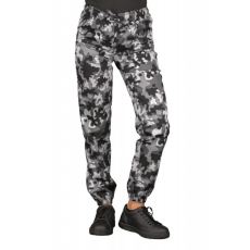 isacco Terepmintás szakács jogging nadrág - gumis bokarésszel