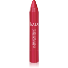 IsaDora Glossy Lip Treat Twist Up Color hidratáló rúzs árnyalat 12 Rhubarb Red 3,3 g rúzs, szájfény