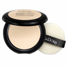 IsaDora Velvet Touch Sheer Cover Compact Powder Neutral Beige Púder 10 g arcpúder