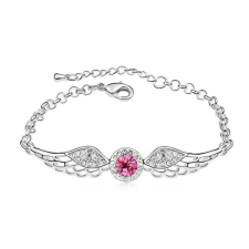  Isaure női karkötő whitegold-pink karkötő