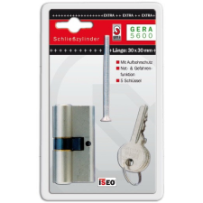 ISEO Cilinder betét, zárbetét EXTRA 30-35 mm, 6 kulcsal (F5) barkácsolás, csiszolás, rögzítés