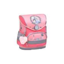  Iskolatáska ergonómiai, lányos, Compact, 405-41/AG, Belmil, lovas, világos rózsaszín iskolatáska