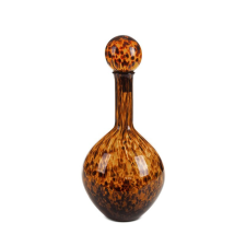  Isla üveg váza Narancssárga 23x23x50 cm dekoráció