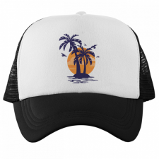 Island beach - Trucker Hálós Baseball Sapka női sapka