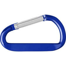 ismeretlen Aluminium karabiner kulcstartó, kék kulcstartó