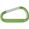 ismeretlen Aluminium karabiner kulcstartó, lime