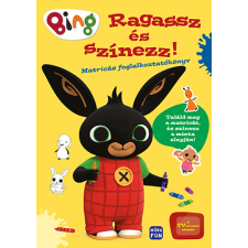 ismeretlen - Bing. Ragassz és színezz! - Bing színező matricával gyermek- és ifjúsági könyv
