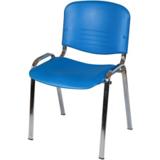  ISO Colorplast váró szék, krómozott vázzal. betegápolási kellék
