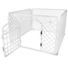 Iso Trade Állati járóka - 90x90x60cm ketrec szállítóbox, fekhely kutyáknak